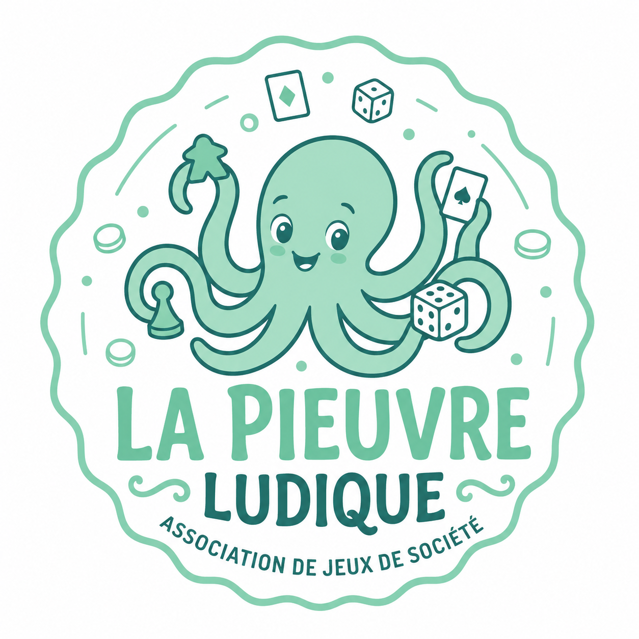La Pieuvre Ludique, association de jeux de société